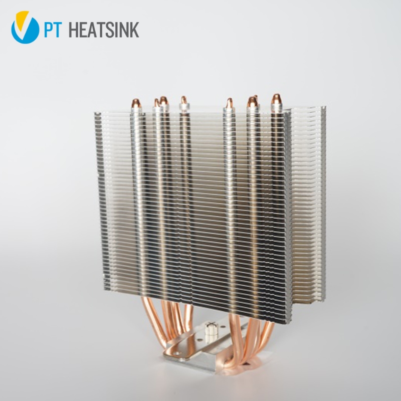 heatpipe heat sink with stack fin (2)
