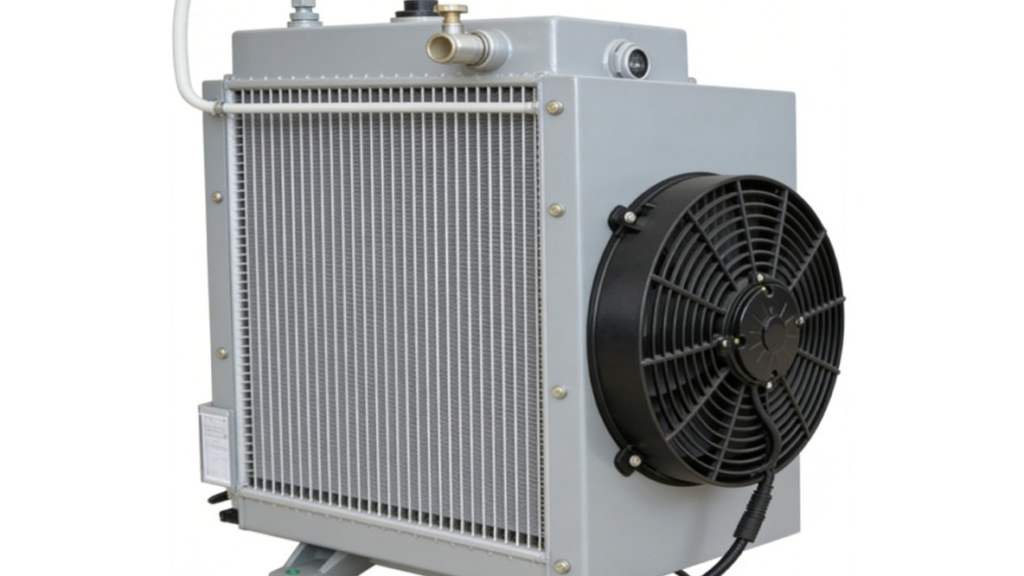 Heat exchanger for truck